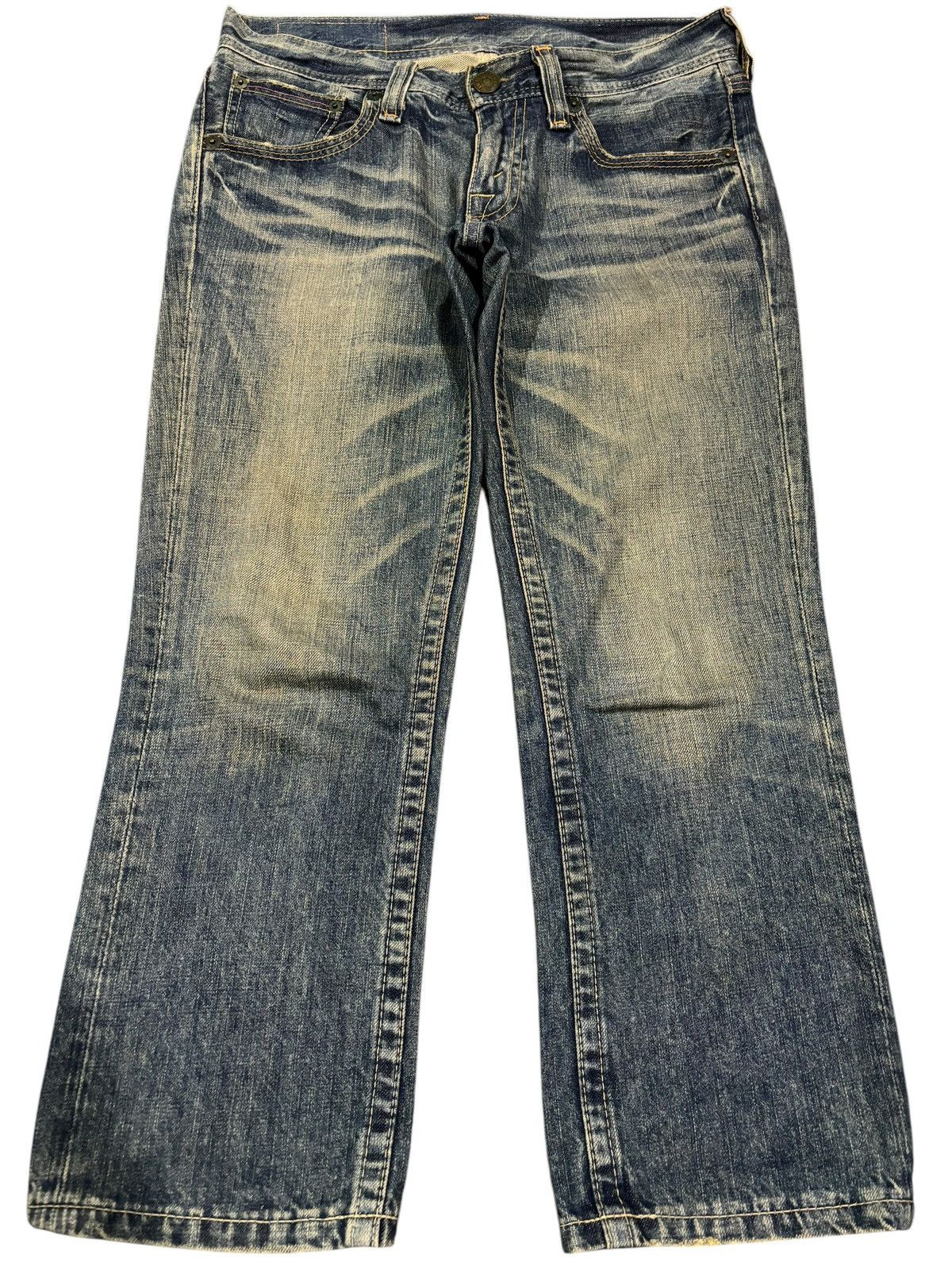 Levi's × Vintage Y2k Vintage Levi’s Japan Faded Cropped Cut Jeans Size US 28 / EU 44 - 1 Thumbnail