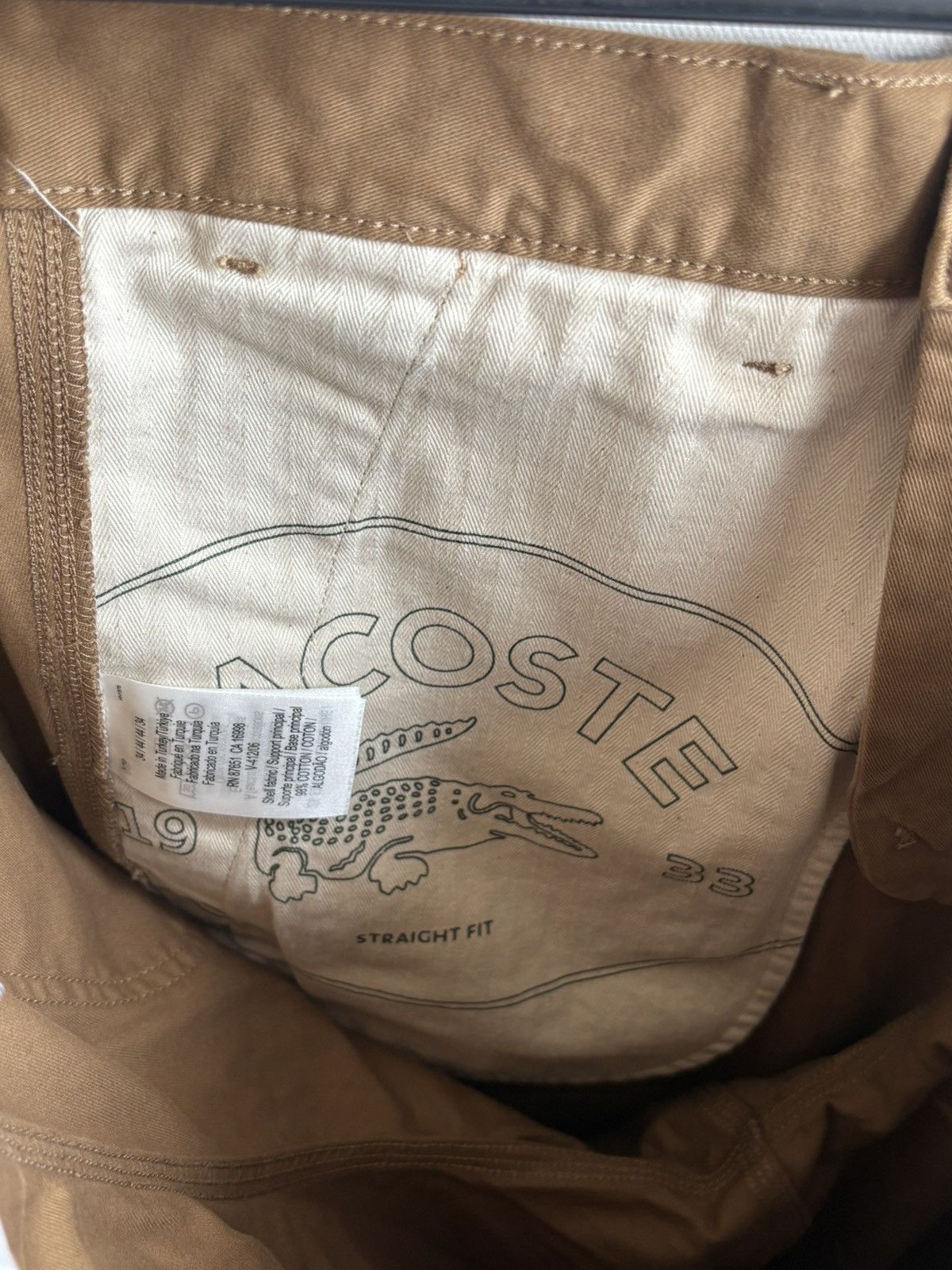 Lacoste Streetwear Hype Lacoste Baggy 34x34 Carpenter Pants Size US 34 / EU 50 - 12 Thumbnail