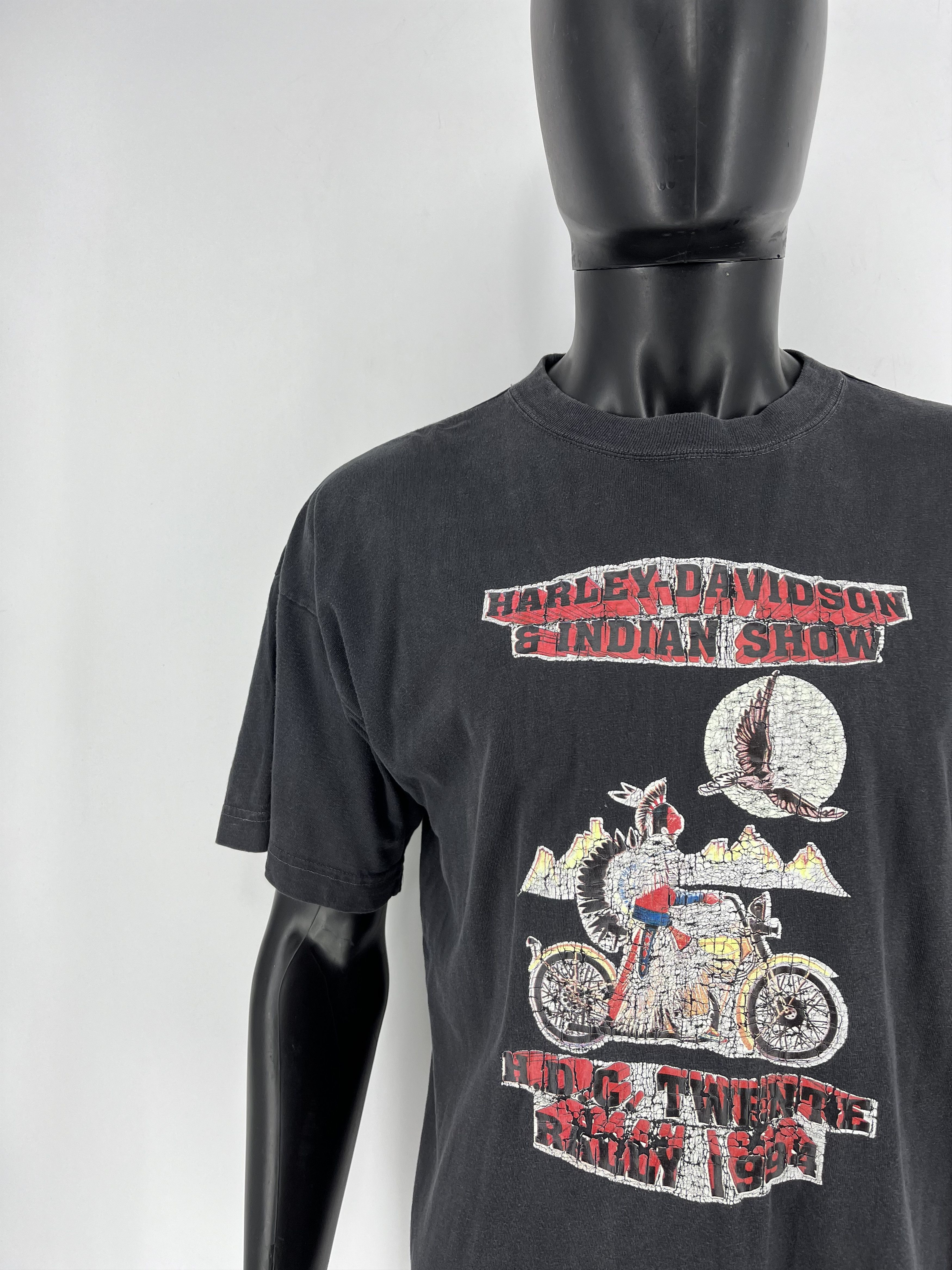 Harley Davidson harley davidson INDIAN SHOW H.D.C. TWENTE RALLY 1994 Size US XL / EU 56 / 4 - 6 Thumbnail