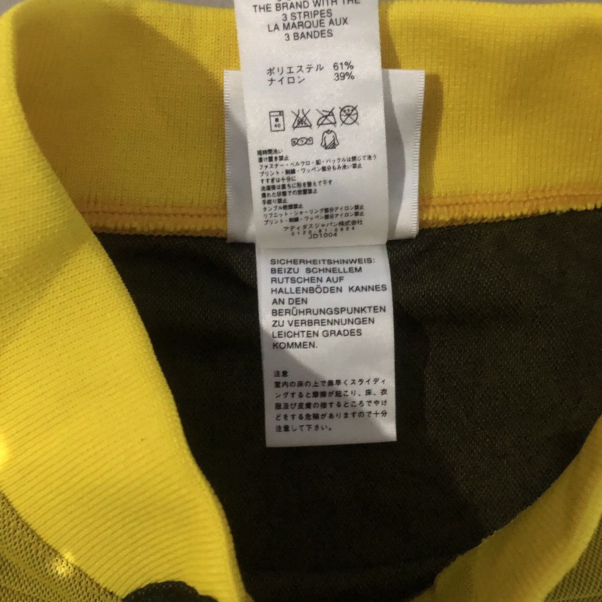 Adidas adidas Japan National Team Goalkeeper Uniform away 2002 Size US L / EU 52-54 / 3 - 8 Thumbnail