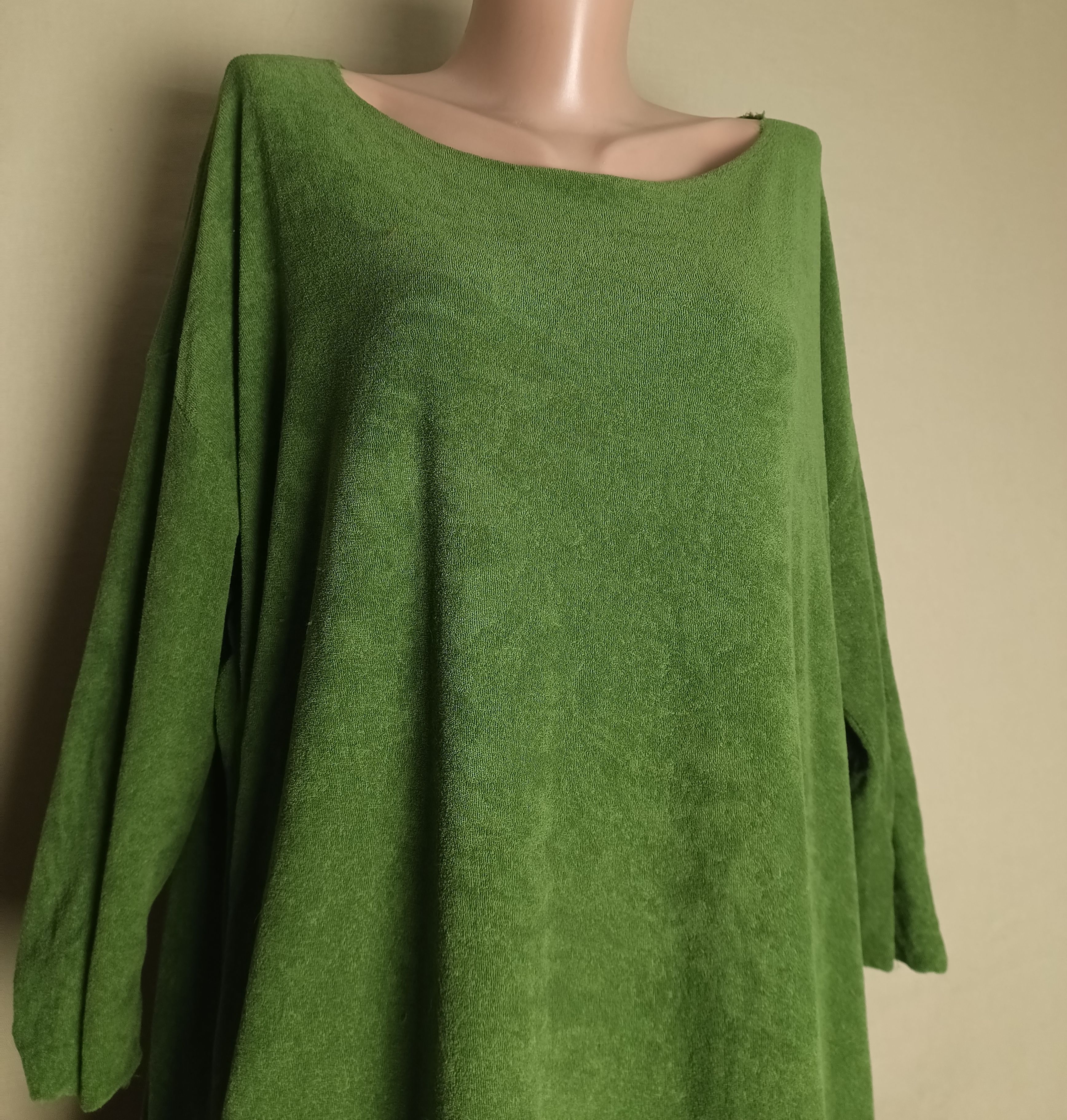 hannes roether Hannes Roether Green Oversized Cotton Dress Size M Size M / US 6-8 / IT 42-44 - 2 Thumbnail