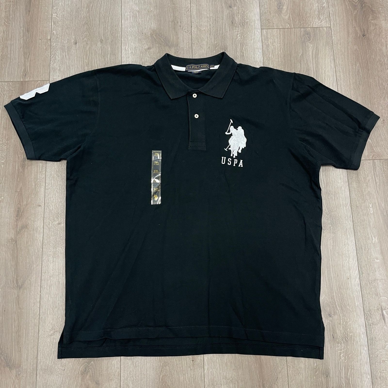 U.S. Polo Assn. U.S. Polo Assn. black regular fit 3 polo shirt size XXL 2XL Size US XXL / EU 58 / 5 - 1 Thumbnail