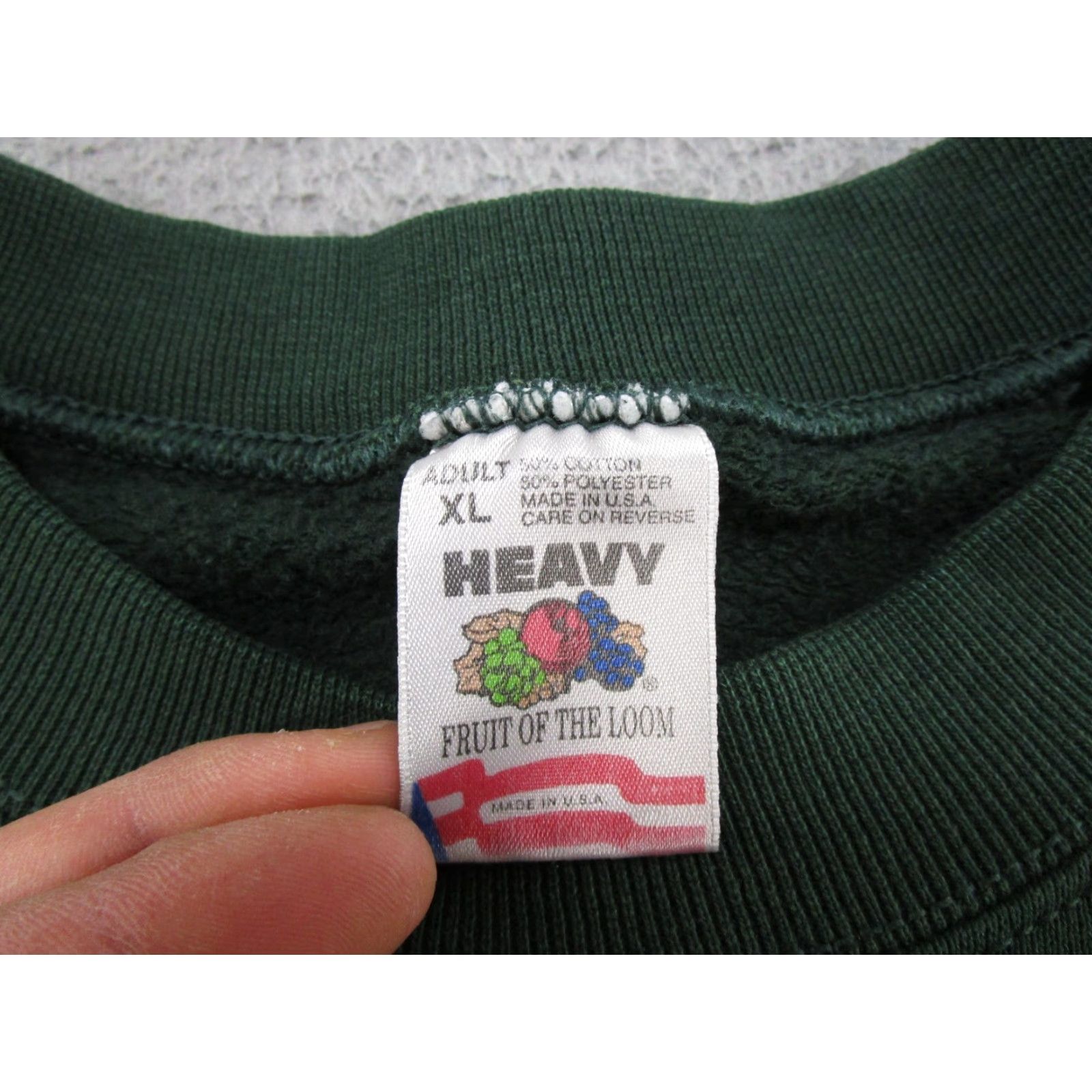 Fruit Of The Loom VINTAGE 90s Green Bay Packers Americas Pack Super Bowl XXXI Sweatshirt XL Green Nike? Size US XL / EU 56 / 4 - 3 Thumbnail