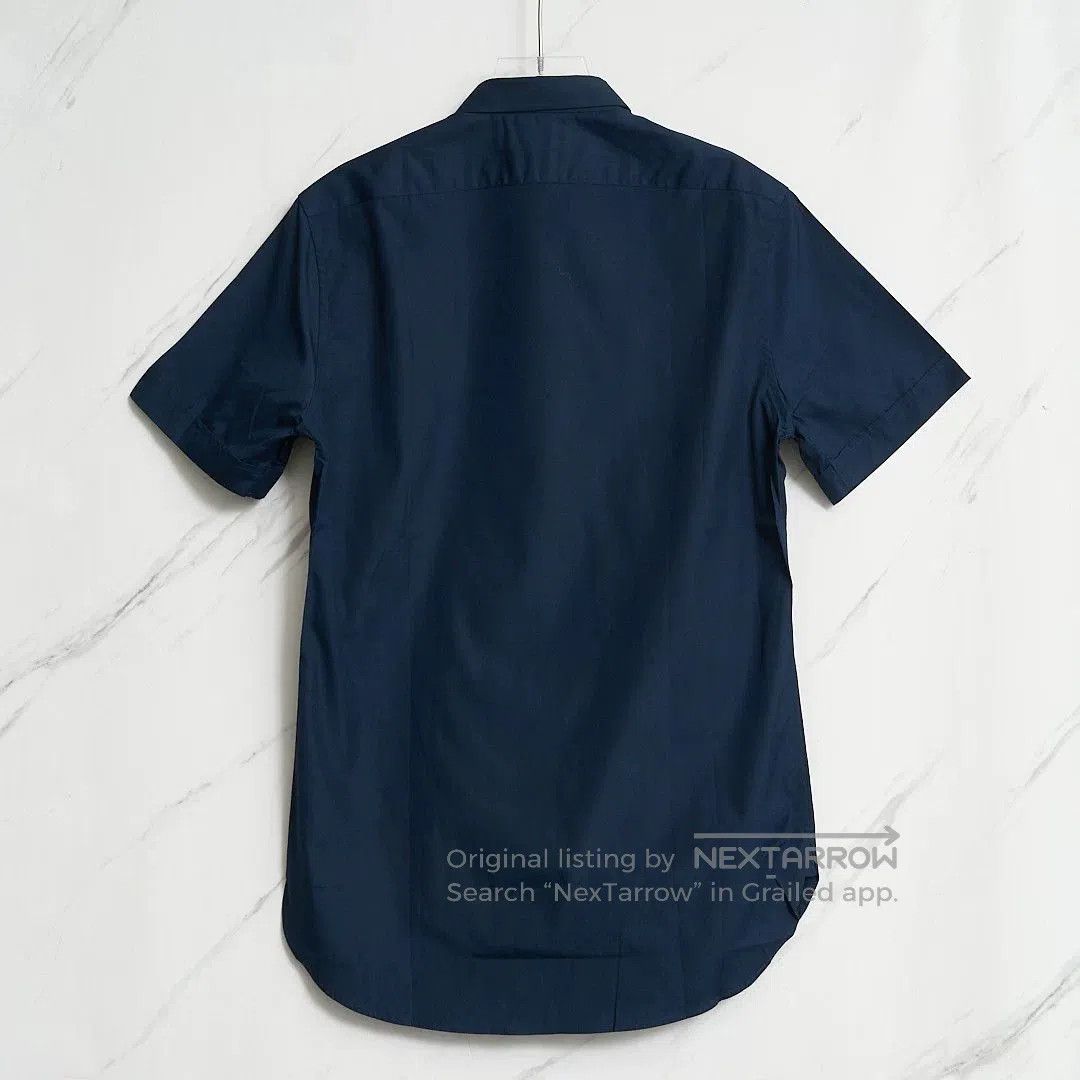 Saint Laurent Paris Saint Laurent Men's Dark Blue Minimalist Shirt. Size US M / EU 48-50 / 2 - 5 Thumbnail