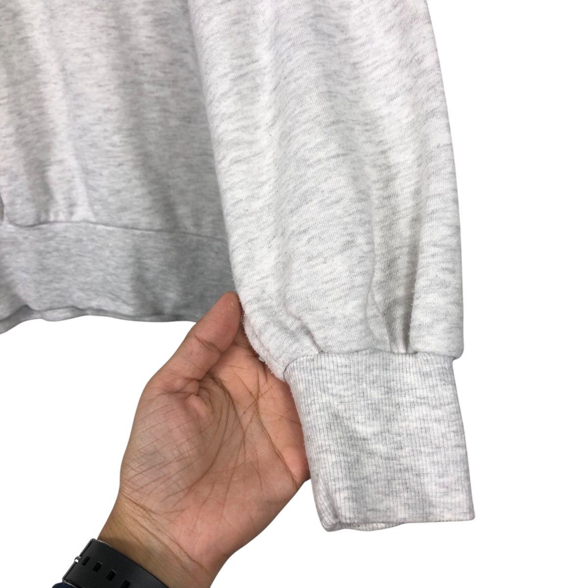 Japanese Brand U.S. Polo Assn. Minimal Quarter Zip – Grey Sportwear Basic Size US M / EU 48-50 / 2 - 12 Thumbnail