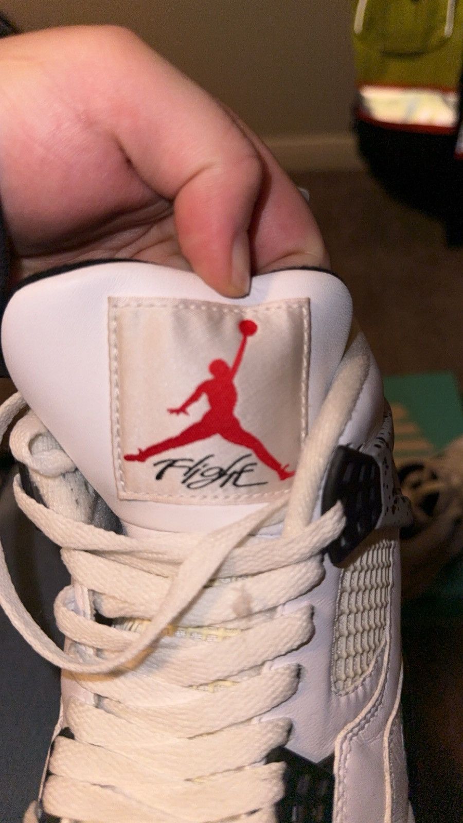 Jordan Brand Jordan 4 white cement - 2016 Size US 9 / EU 42 - 8 Thumbnail
