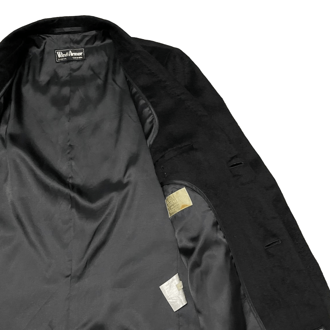 Japanese Brand Archive Vintage Wind Armor Wool Cashmere Overcoat Size US M / EU 48-50 / 2 - 7 Thumbnail