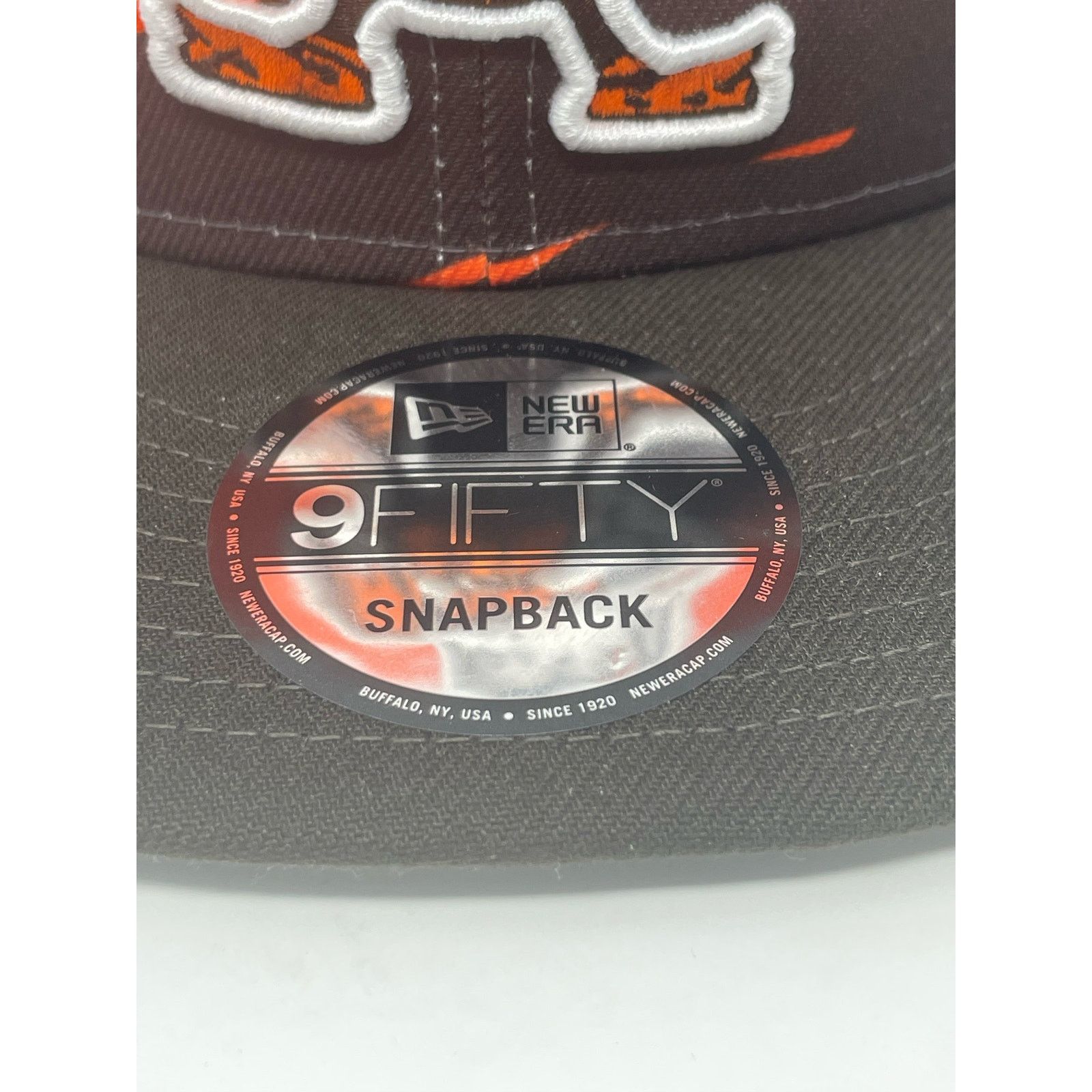 New Era New Era Cleveland Browns 9Fifty Adjustable Snapback Hat NEW Size ONE SIZE - 3 Thumbnail
