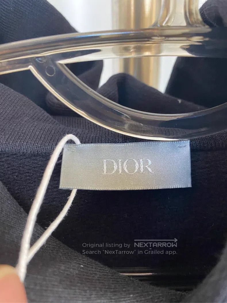 Dior Dior Black daisy hoodie Size US S / EU 44-46 / 1 - 3 Thumbnail