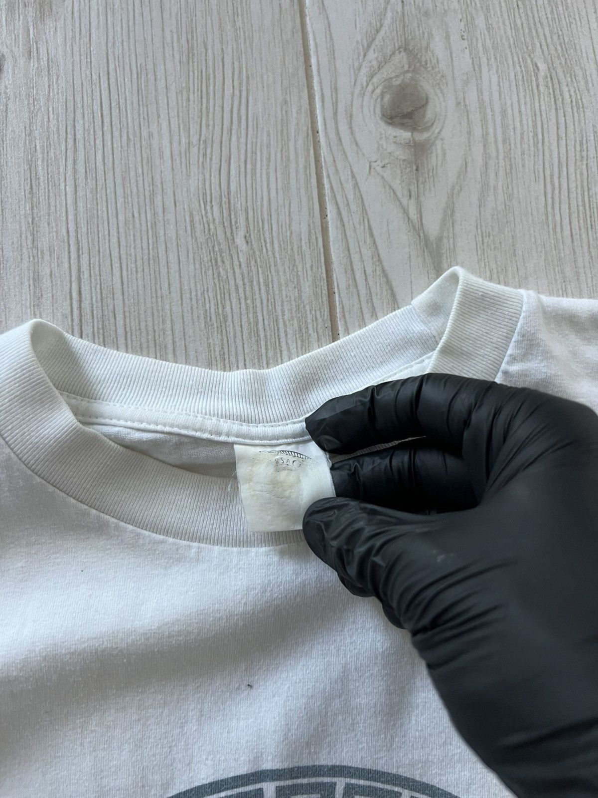 Versace Versace Jeans Couture T-shirt Logo Tee White Vintage Size US M / EU 48-50 / 2 - 8 Thumbnail