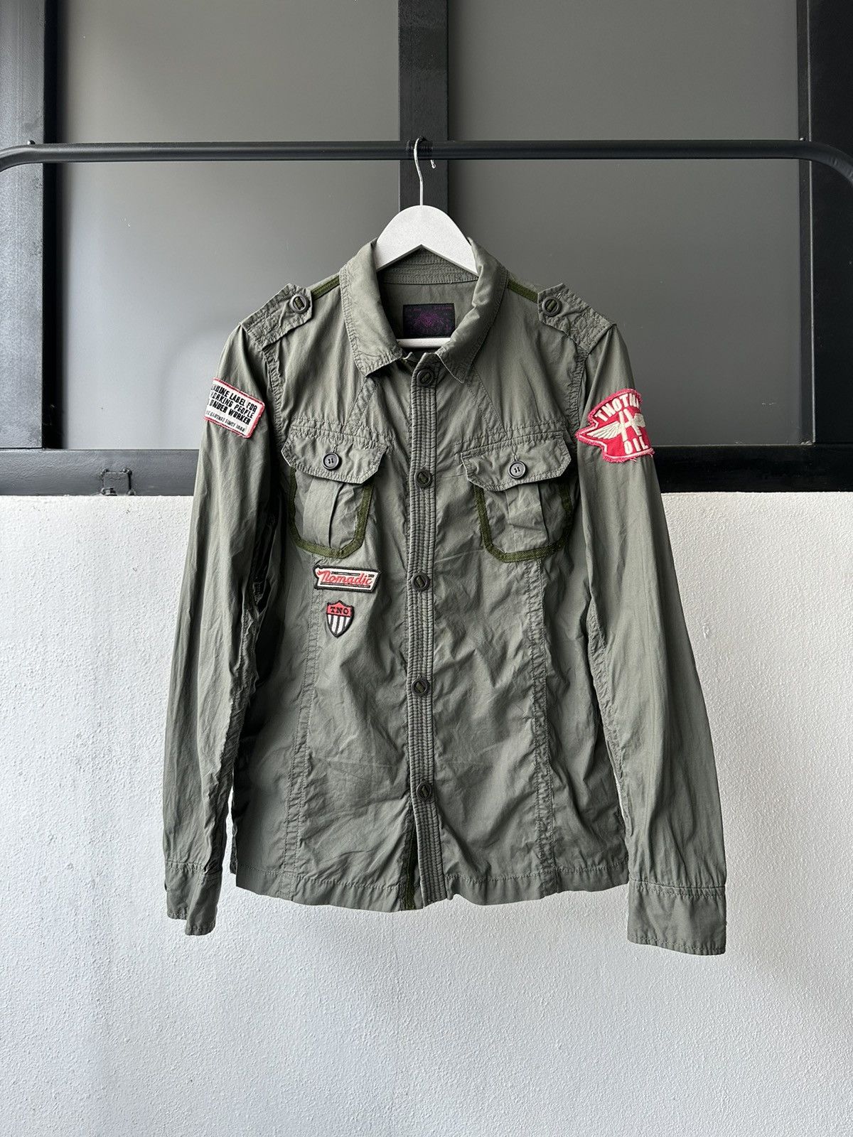 291295=Homme SS08 - 291295 Homme Military infantry shirt Size US M / EU 48-50 / 2 - 13 Thumbnail