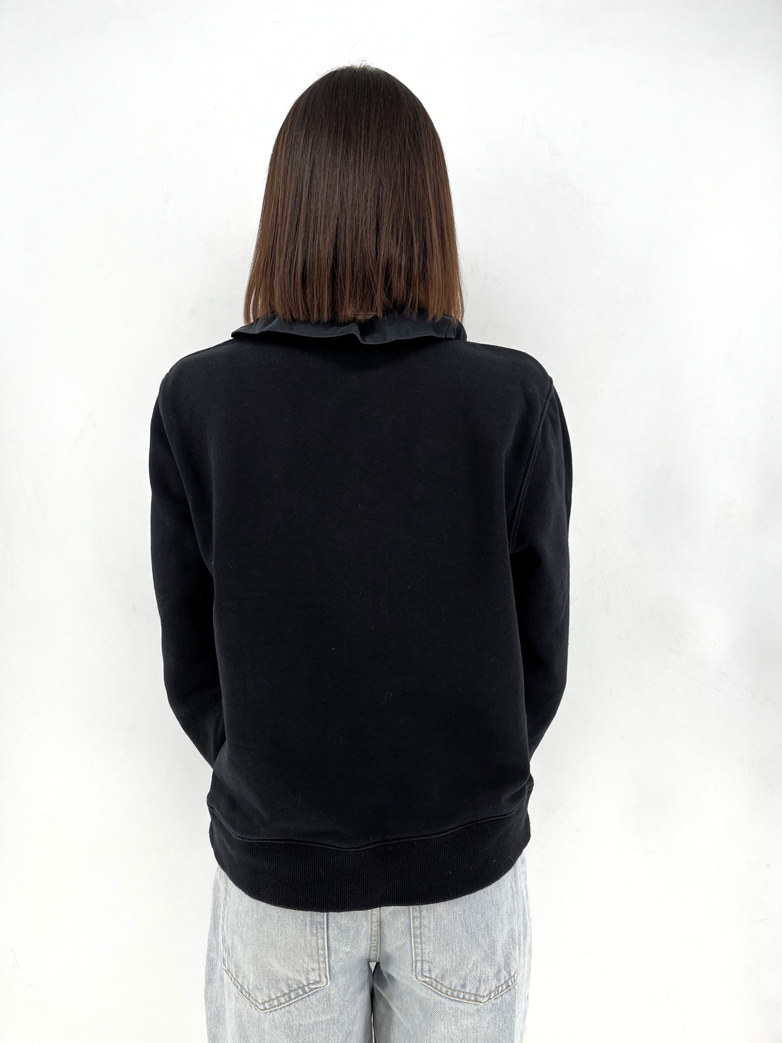 H&M KENZO X H&M Jungle Paris Black Ruffle Neck Sweater Sz M Size M / US 6-8 / IT 42-44 - 8 Thumbnail