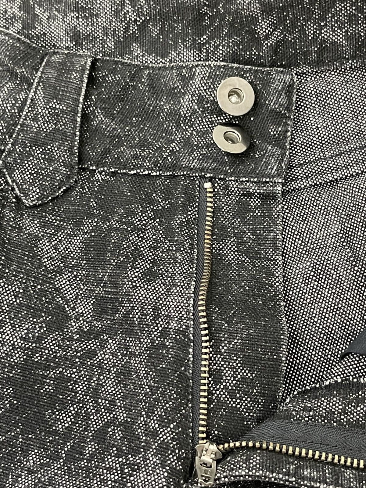 Japanese Brand Flare Jeans Fleur Custom Culture Japan Boot Cut 8🟦5 Size US 29 - 19 Thumbnail