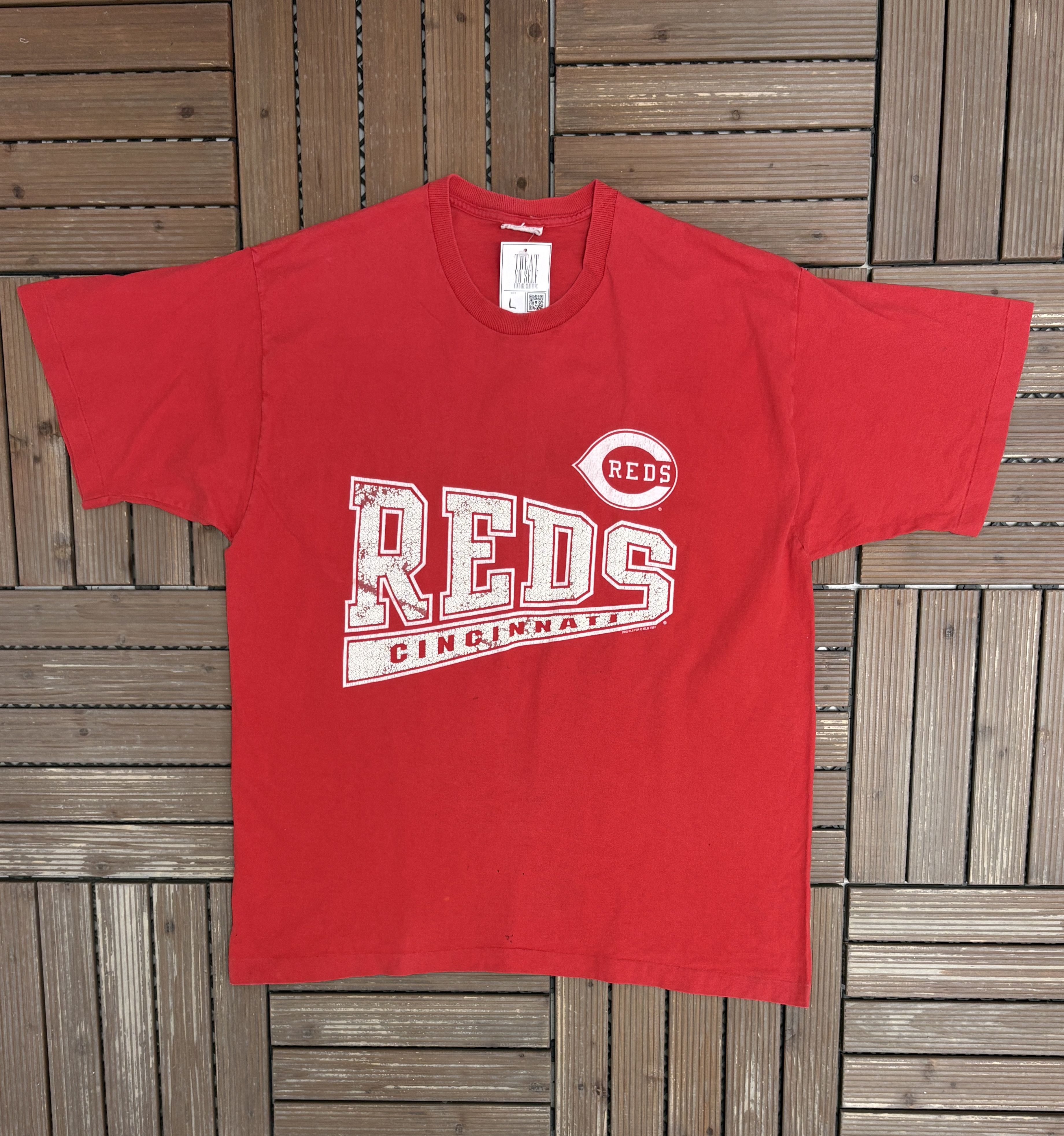 Vintage Cincinnati Reds Vintage Red T-Shirt Tee Size US XL / EU 56 / 4 - 1 Thumbnail