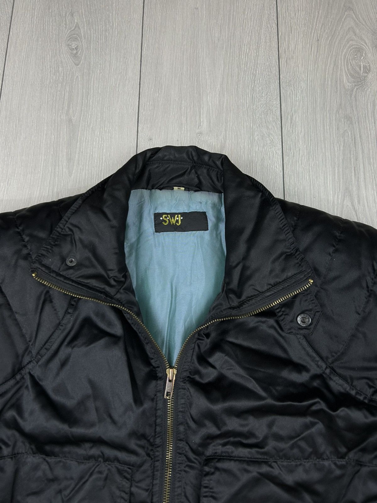 Vintage Vintage Bomber Jacket black size M - L Size US M / EU 48-50 / 2 - 4 Thumbnail