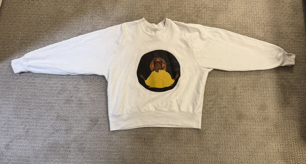 Jesus Is King クルーネックスウェット Kanye West×AWGE/カニエ・ウェスト アウグ】Jesus Is King Merch