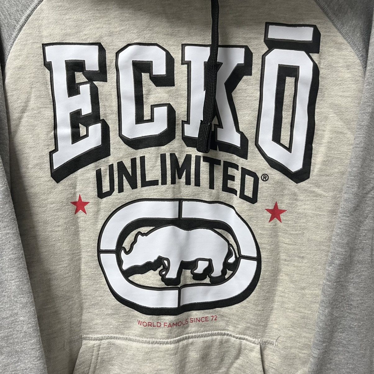 Ecko Unltd. Vintage Ecko Hoodie Distressed Big Logo Fit Size US L / EU 52-54 / 3 - 5 Thumbnail