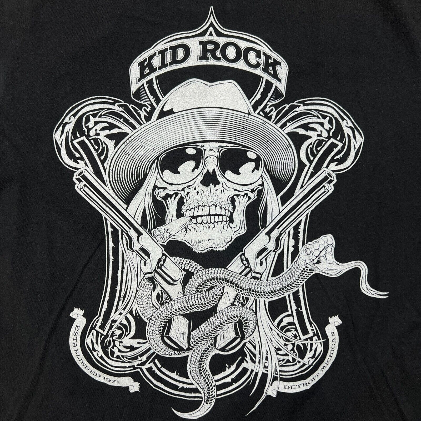 Band Tees × Vintage Vintage 2011 Kid Rock Born Free T Shirt Large Band Tour Tee Size US L / EU 52-54 / 3 - 2 Thumbnail