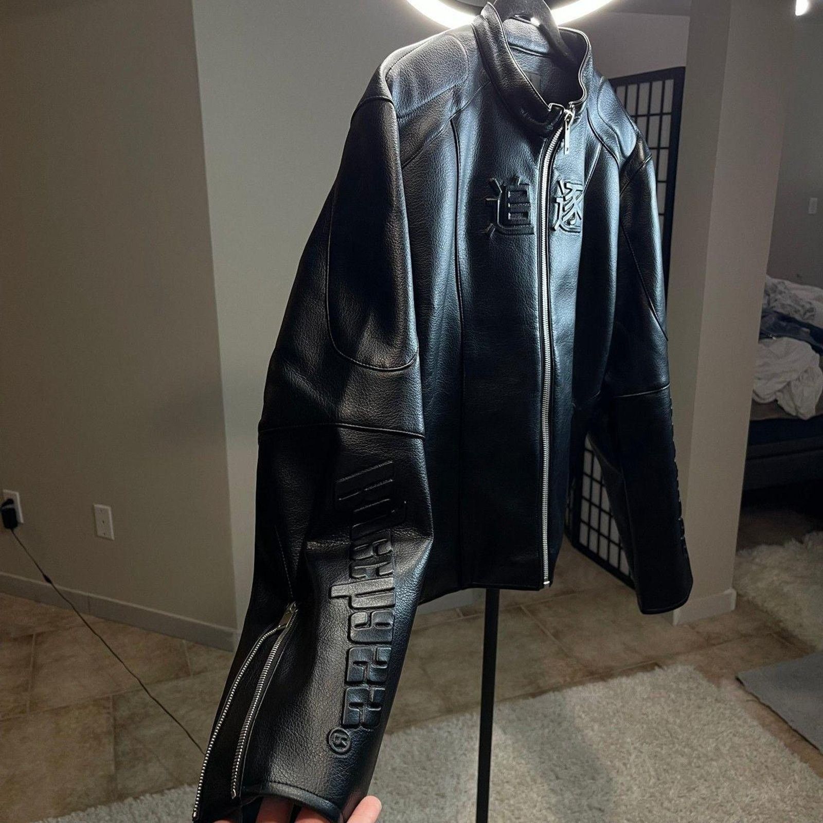 Japanese Brand RYE CHASIN "CHASE"追逐“ RACING LEATHER JACKET Size US M / EU 48-50 / 2 - 5 Thumbnail