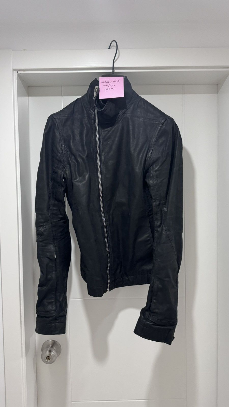 Rick Owens Rick Owens Mollino Leather Jacket | Grailed