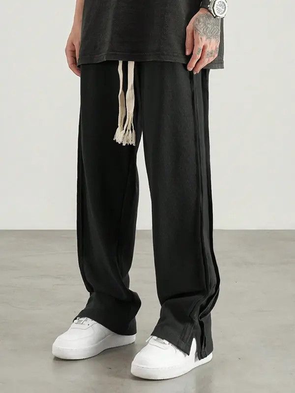 Japanese Brand Yoshi x Miyu Straight fit casual classic sweatpants big rope Size US 34 / EU 50 - 8 Thumbnail