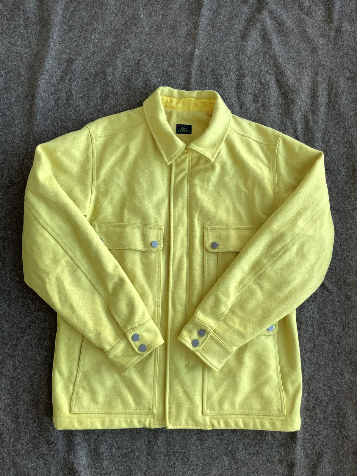 Lacoste Lacoste Wool Hunting Jacket Size US XL / EU 56 / 4 - 4 Thumbnail