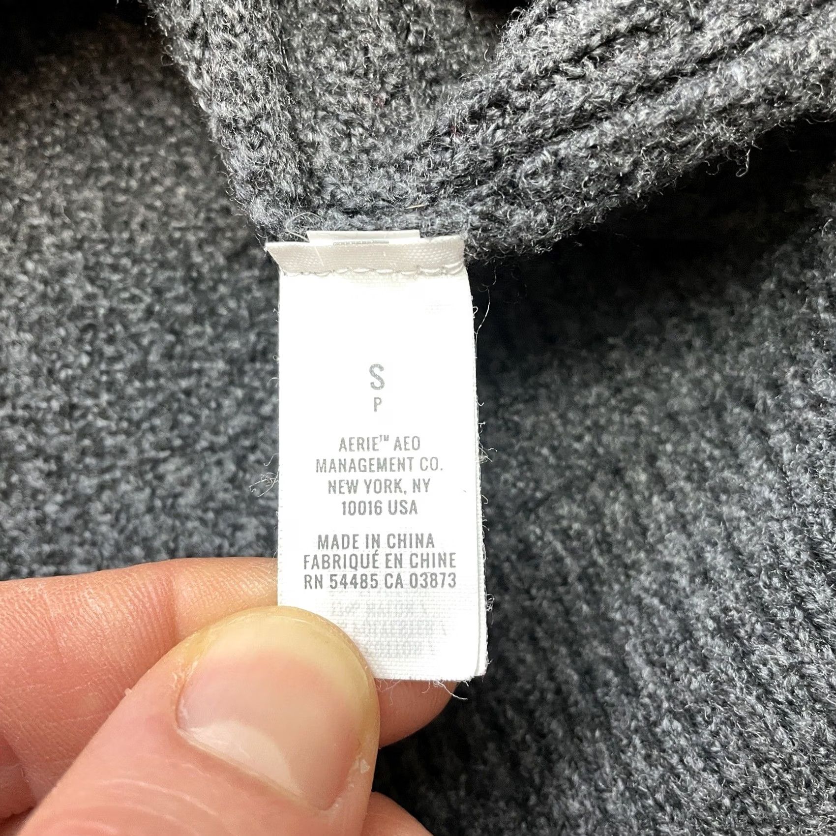 Vintage VINTAGE Aerie by American Eagle Sweater Womens Small Dark Gray Pullover Knit Soft Ribbed Knit Pullover Women Small Gray Logo 90s 00s? Size S / US 4 / IT 40 - 7 Thumbnail