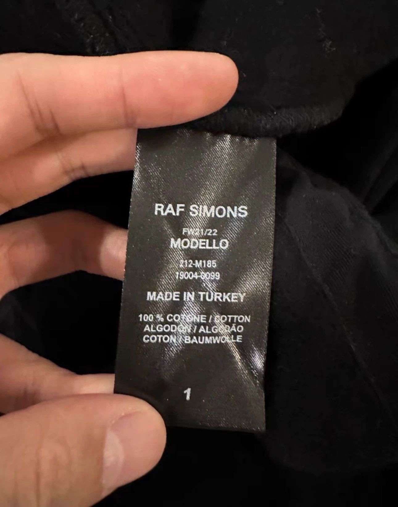 Raf Simons Raf Simons Witch hoodie Size US S / EU 44-46 / 1 - 4 Thumbnail