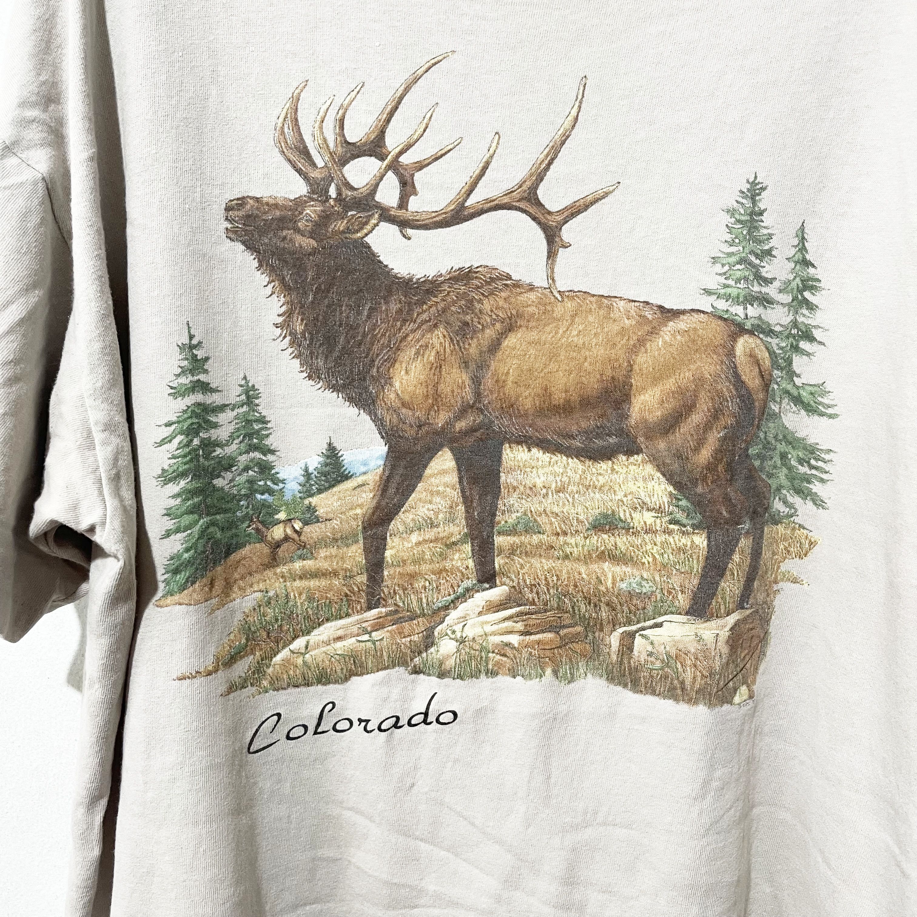 Vintage Vintage 90s Moose Shirt Size US XL / EU 56 / 4 - 2 Thumbnail
