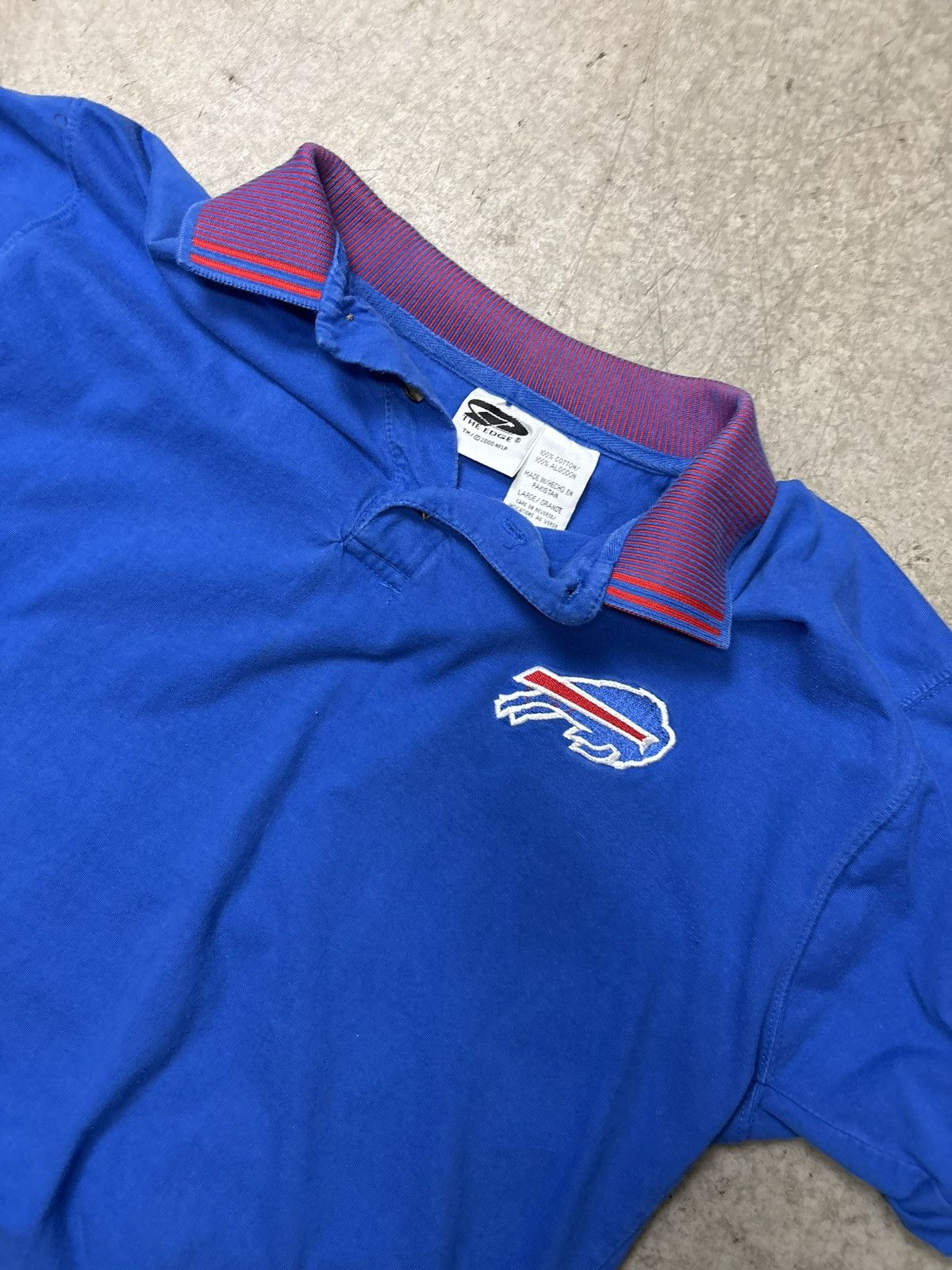 NFL Vintage Y2K Buffalo Bills polo shirt Size US L / EU 52-54 / 3 - 4 Thumbnail
