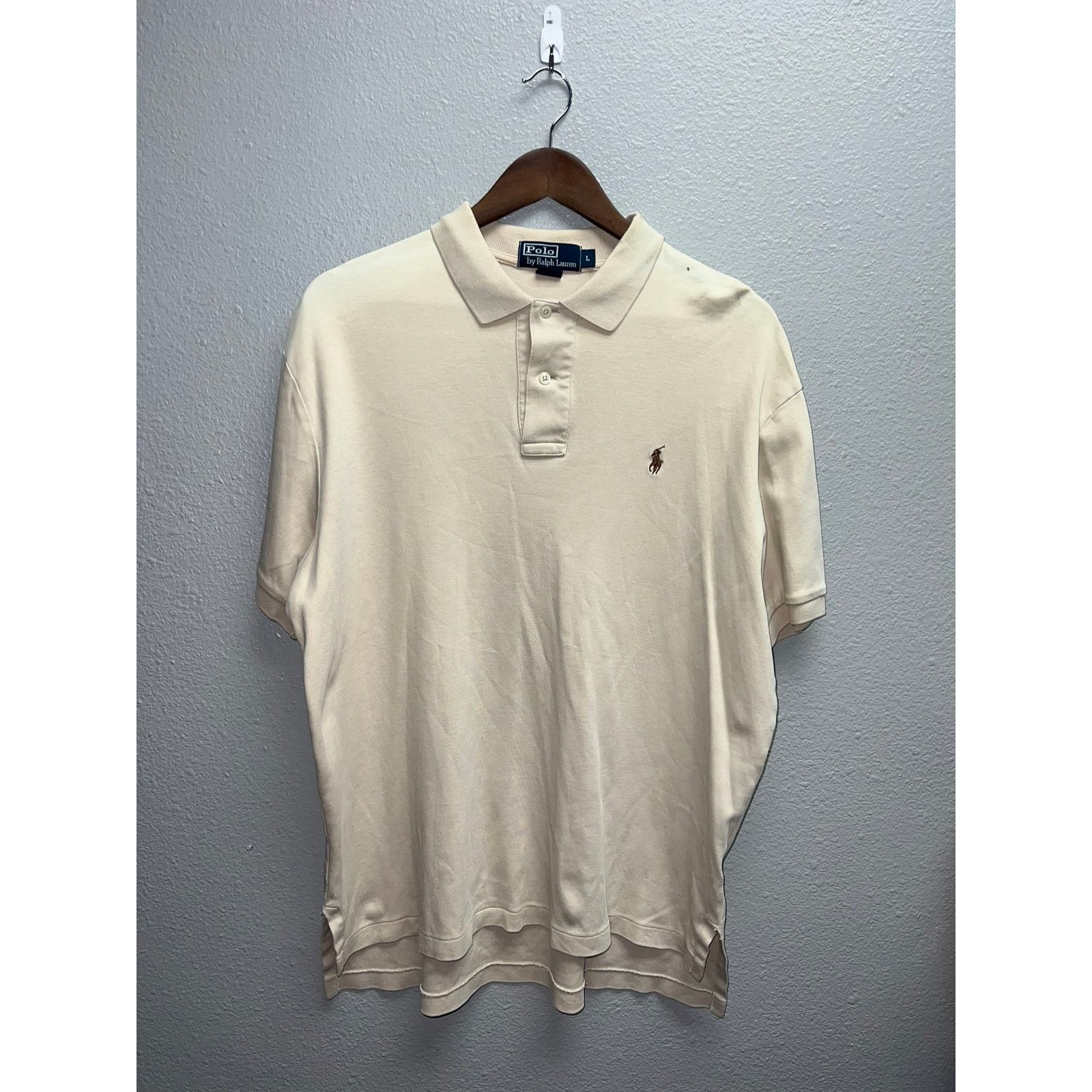 Polo Ralph Lauren Polo Ralph Lauren Brown Polo Shirt Small Horse Golf Blue Tag Size US L / EU 52-54 / 3 - 1 Thumbnail