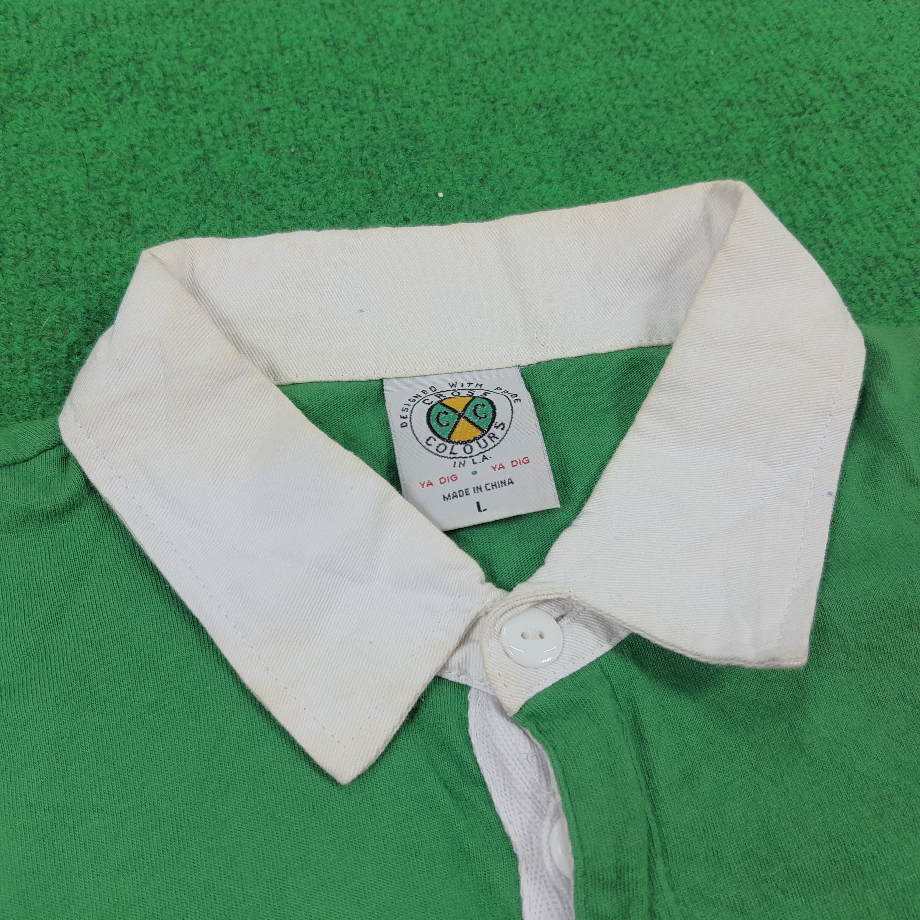 Cross Colours Vintage Cross Colours Striped Streetwear Polo Shirt Size US XL / EU 56 / 4 - 5 Thumbnail