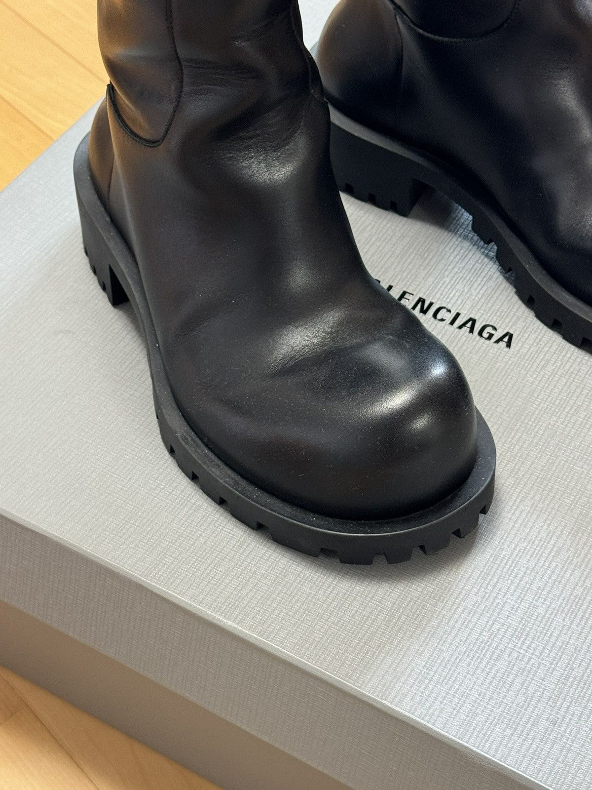 Balenciaga Hummer leather boots Size US 8 / EU 41 - 4 Thumbnail