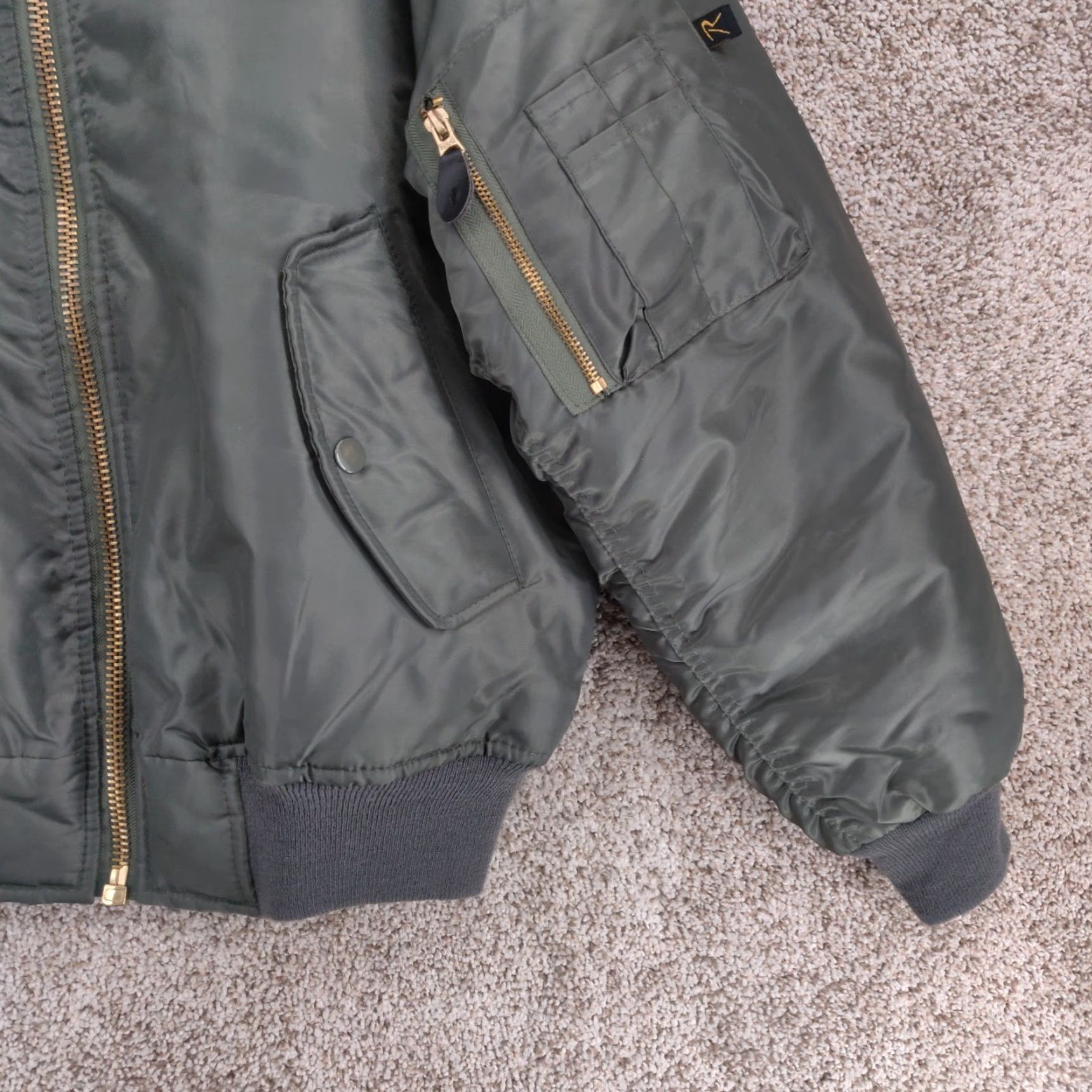 Rothco Rothco MA-1 Jacket Mens Small Reversible Flight Bomber Flyers Size US S / EU 44-46 / 1 - 5 Thumbnail