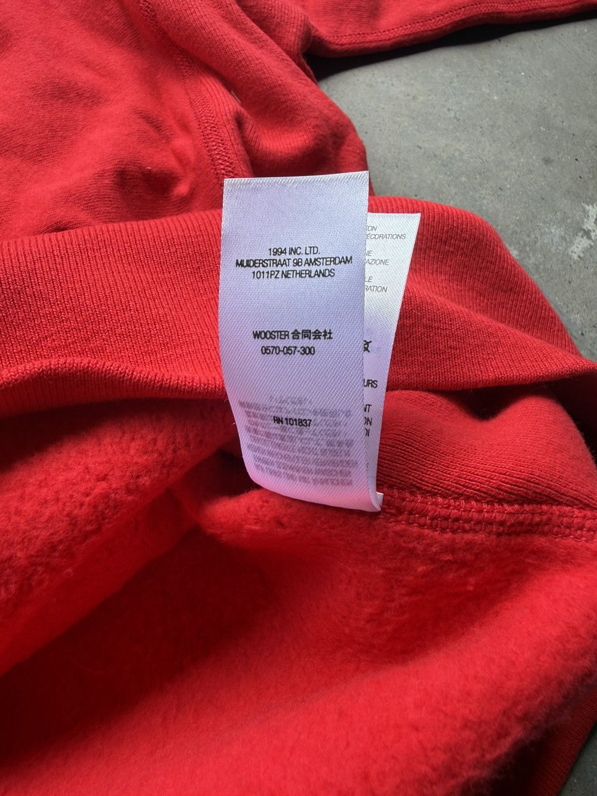 Supreme Supreme Arabic Logo Hoodie Red Yellow Size US M / EU 48-50 / 2 - 10 Thumbnail