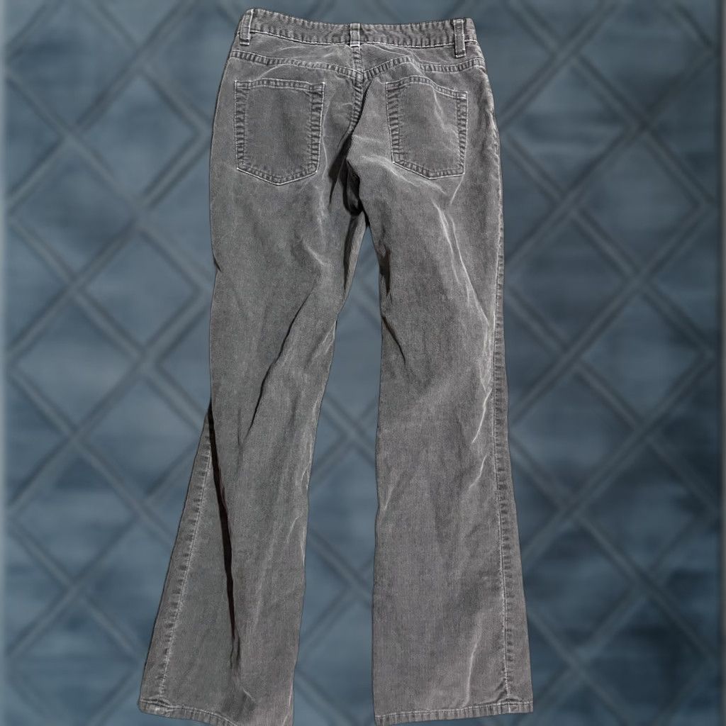 Banana Republic VINTAGE Banana Republic Gray Straight Boot Corduroy Pants Womens 2 Size 26" / US 2 / IT 38 - 1 Thumbnail