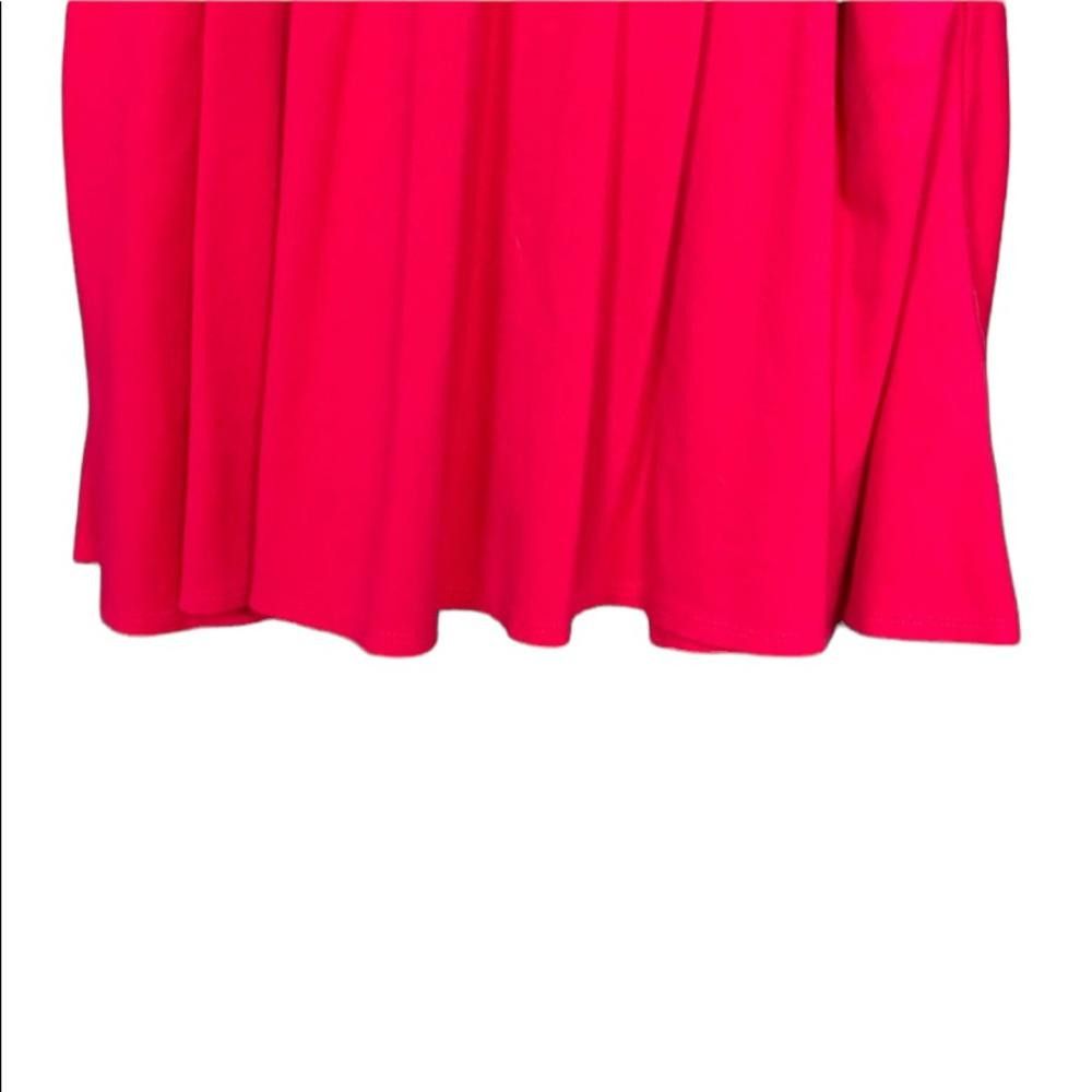 Designer ABS Allen Schwartz I Pink A-Line Flowy Dress Size S / US 4 / IT 40 - 3 Thumbnail