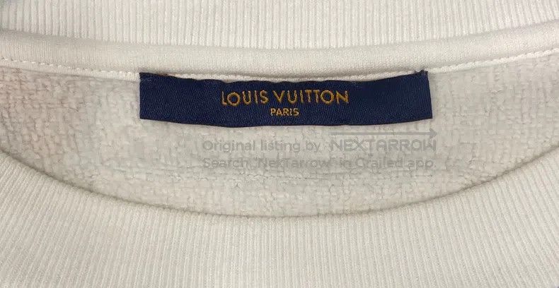 Louis Vuitton Louis Vuitton Crew Neck Pullover Ink Print Hoopless Classi Size US XL / EU 56 / 4 - 4 Thumbnail