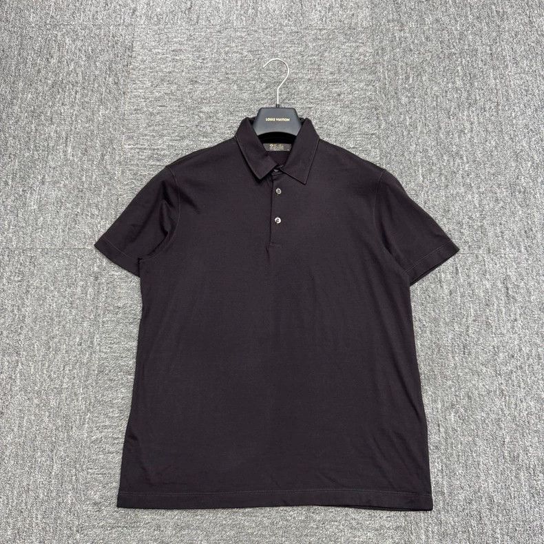 LORO PIANA King's Gift-Pure colour woolen buttoned short s