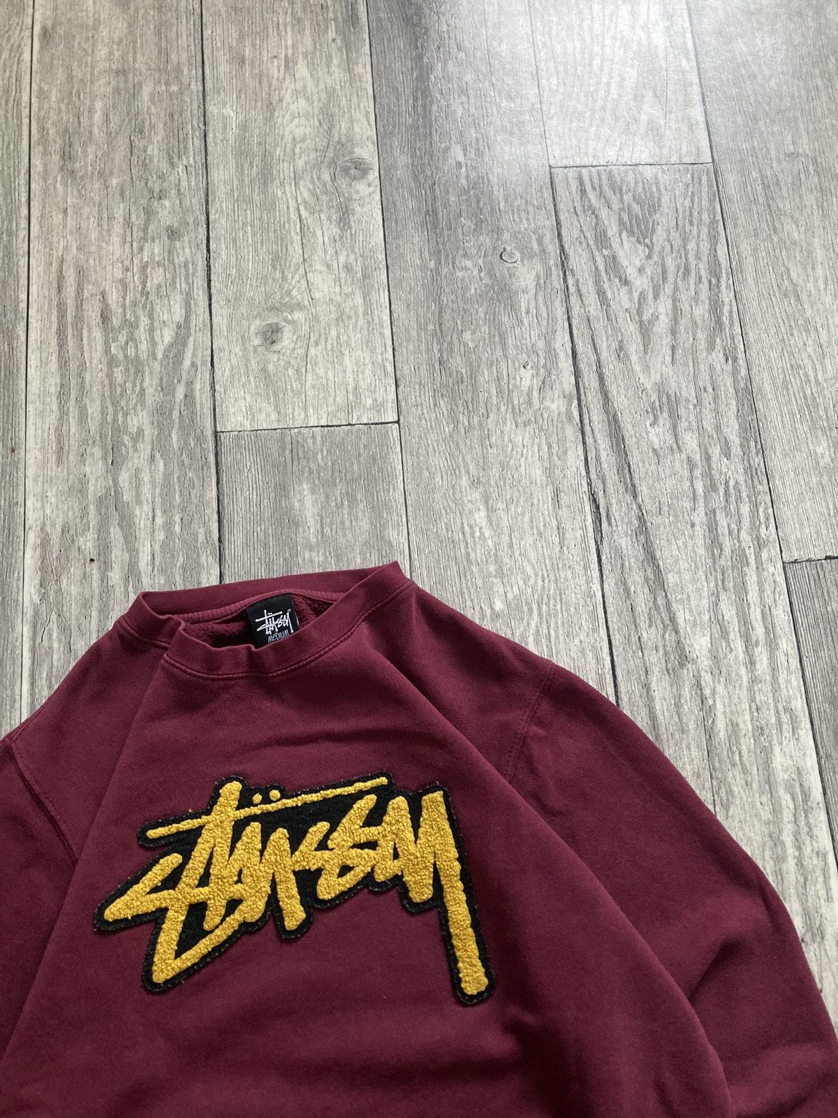 Stussy RARE Stussy Big logo crewneck sweatshirt M Vintage y2k Size US M / EU 48-50 / 2 - 3 Thumbnail