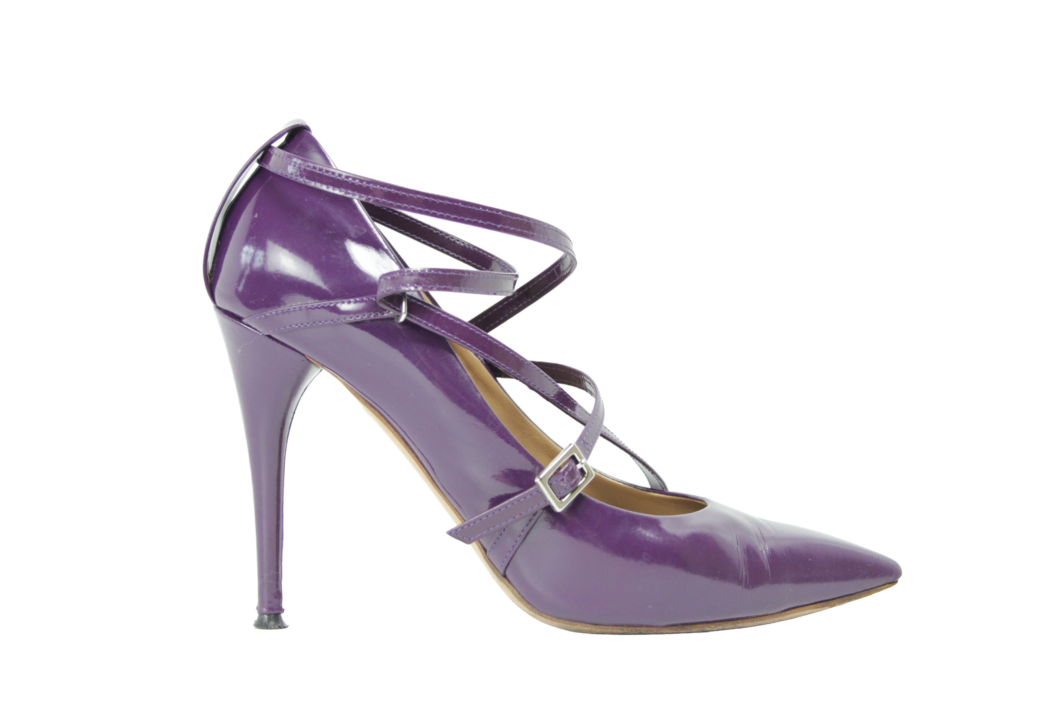 Chloe Y2K Point Toe Laced Heels Size US 7 / IT 37 - 2 Thumbnail