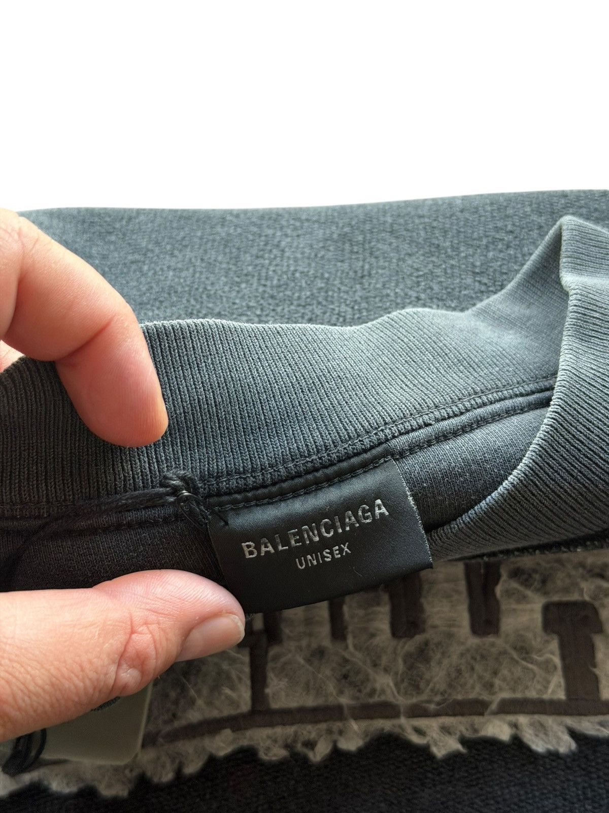 Balenciaga *RARE* BALENCIAGA DEMNA METALHEAD INSIDE OUT CREWNECK LARGE Size US L / EU 52-54 / 3 - 8 Thumbnail