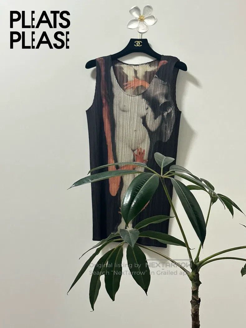 Issey Miyake Issey Miyake Color-block Tank Top Size L / US 10 / IT 46 - 1 Thumbnail