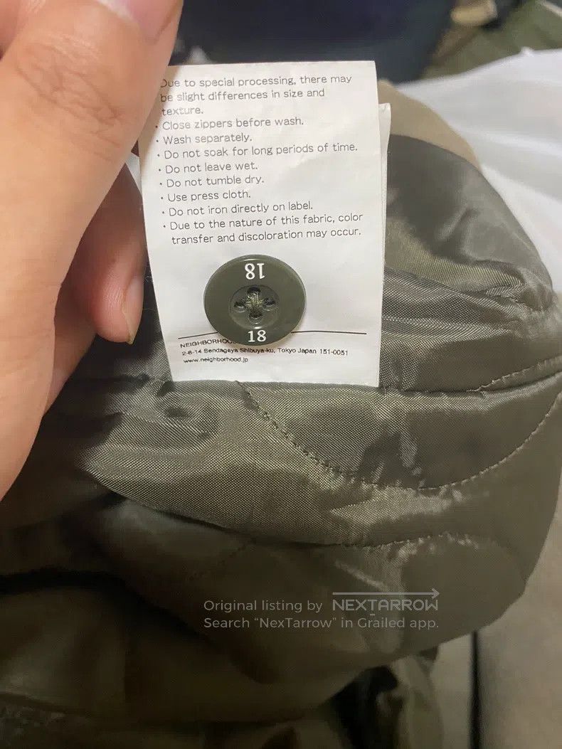Neighborhood Neighborhood Water-washed Workwear Jacket Cotton Jacket Th Size US L / EU 52-54 / 3 - 9 Thumbnail