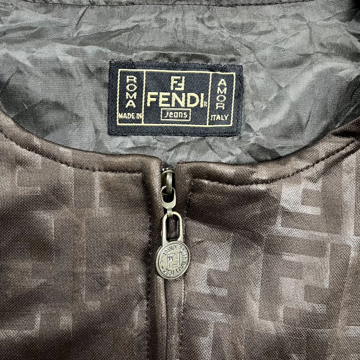Fendi Vintage fendi ff monogram vest Size S / US 4 / IT 40 - 4 Thumbnail