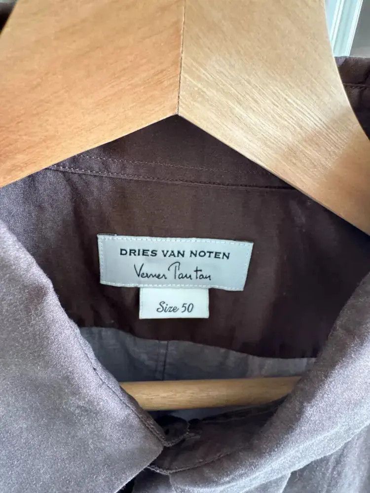 Dries Van Noten Sz 50 Dries Van Noten 19SS Grabbing Hand Shirt-2505 Size US M / EU 48-50 / 2 - 2 Thumbnail