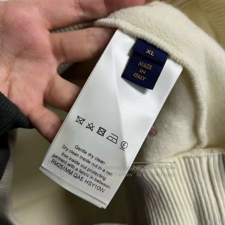 Louis Vuitton Louis Vuitton 25 Latest White Solid Wool Turtleneck Jacket Size US XL / EU 56 / 4 - 3 Thumbnail
