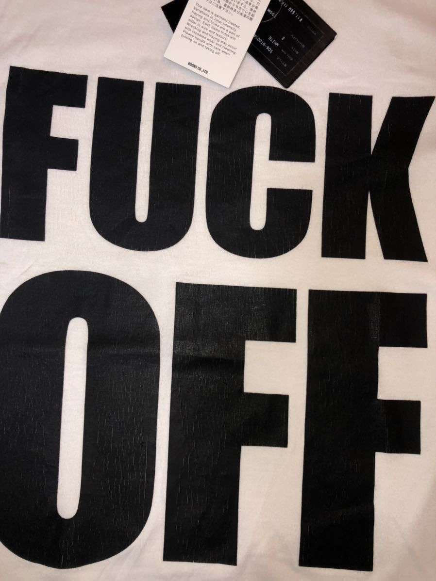 Number (N)ine NUMBER(N)INE 06SS Guns Period FUCK OFF Tee Size US M / EU 48-50 / 2 - 2 Thumbnail