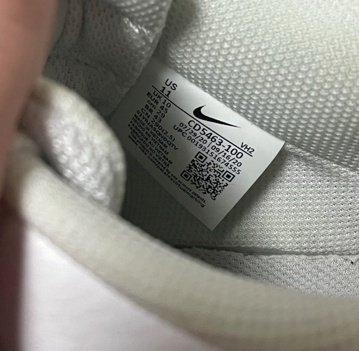 Nike Nike Court Vision Lows Size US 11 / EU 44 - 6 Thumbnail