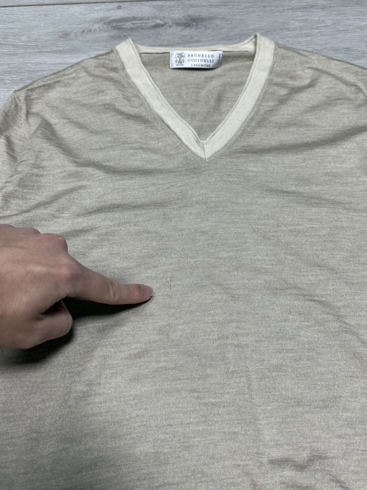 Brunello Cucinelli Brunello Cucinelli cashmere silk sweater jumper Size US L / EU 52-54 / 3 - 4 Thumbnail